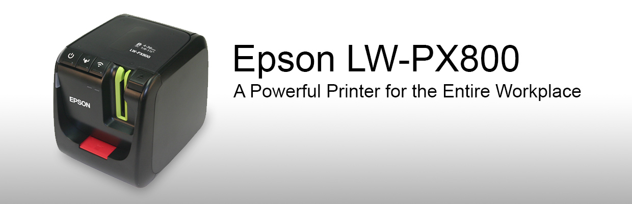 Banner Epson LW-PX800